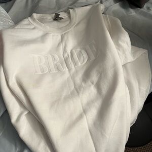 BRIDE crewneck sweatshirt in XL